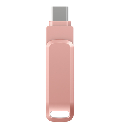 Transferencia rápida de datos OTG unidades flash USB tipo C y USB juntos materiales metálicos