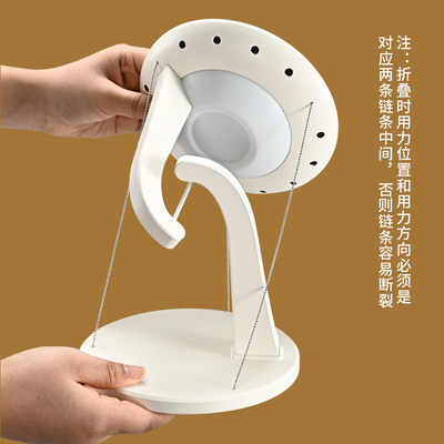 Cargador inalámbrico plegable 240 * 160MM Tamaño con LED y capacidad de almacenamiento
