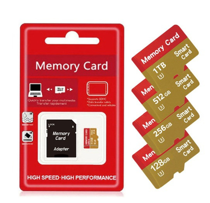Memoria a prueba de temperatura Tarjeta SD rápida C10 U1 U2 U3 Durable y para todas sus necesidades de almacenamiento de datos