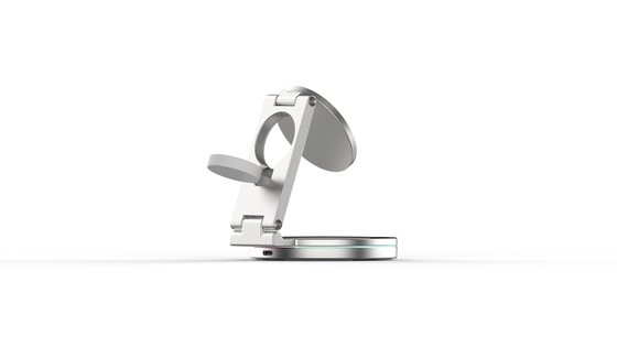 Cargador inalámbrico multifunción con impresión de logotipo / soporte láser OEM Box Frecuencia de trabajo 100-205KHZ