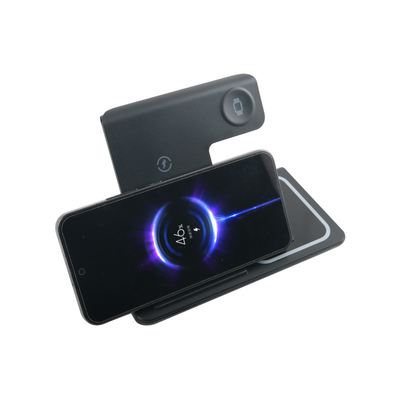 Cargador inalámbrico multifuncional de 15W con frecuencia de trabajo 100-205KHZ Varios colores