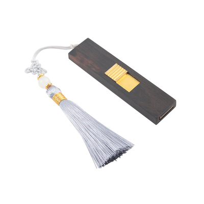 98 Sistema Disco USB de madera con memoria de material de madera de caja 512 GB Impresión o relieve Soporte rectangular OEM