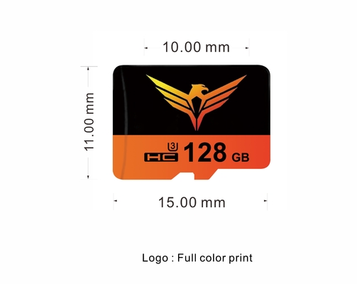 Micro SD personalizado para la cámara Flash Test Beache32 Velocidad de escritura 3.0 20mbs Apoyo a la caja USB por OEM