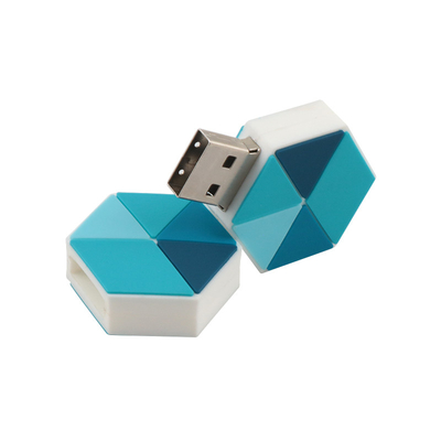Discos flash USB de alta capacidad de 64 GB con 10 años de retención de datos y 2 horas de personalización de obras de arte