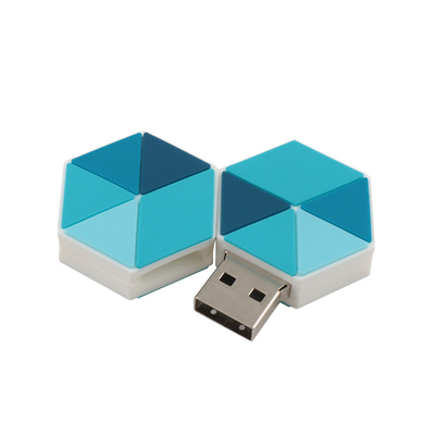 Discos flash USB de alta capacidad de 64 GB con 10 años de retención de datos y 2 horas de personalización de obras de arte
