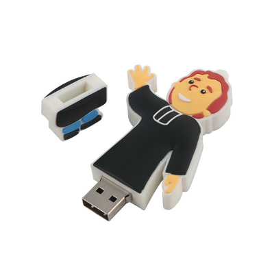 Ronda personalizada personalizada USB stick a granel con 10 años de retención de datos solución de seguridad de datos