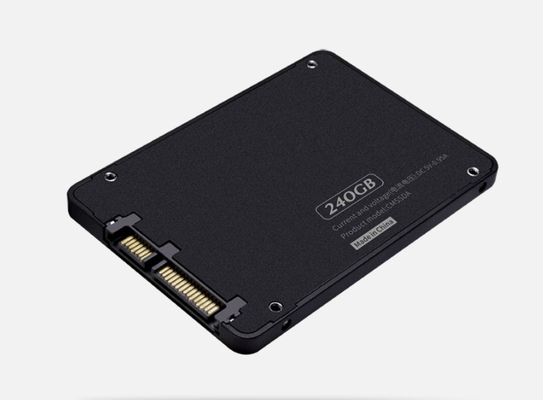 SSD SATA de alta capacidad de 2,5 pulgadas 128 GB con resistencia a las vibraciones de 10-2000 Hz y consumo de energía