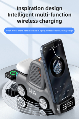 Cargador inalámbrico QI ABS para Samsung con eficiencia de carga de luz LED ≥75%