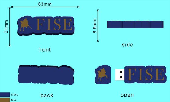 Open mold by customer design of PVC USB 3.1 USB 3.2 USB 3.0 USB 2.0