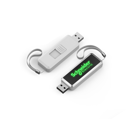 luz led usb con color brillante