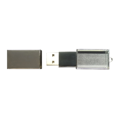 Elegante luz LED de cristal con cuerpo metálico y velocidad de lectura USB 2.0 8-15MB/S
