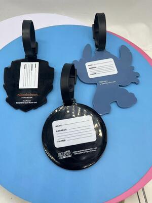 Baggage Tag Follow Customer Design Made By Pvc Material Baggage Tag Put On Traveling Case Easy And Can Can Be Reused