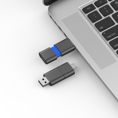 Tipo de velocidad rápida C con USB 3.0 y USB 2.0 Flash Drive Slide Match forma CE, FCC, ROHS