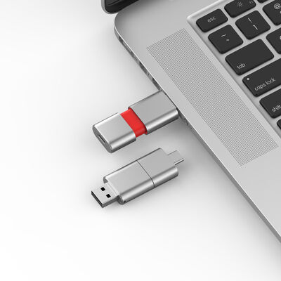 Tipo de velocidad rápida C con USB 3.0 y USB 2.0 Flash Drive Slide Match forma CE, FCC, ROHS