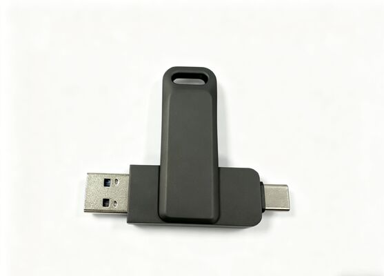 Color de cuerpo negro del arma con Matt Usb 3.0 con el tipo C puede hacer juego para el teléfono