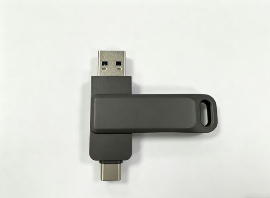 Color de cuerpo negro del arma con Matt Usb 3.0 con el tipo C puede hacer juego para el teléfono