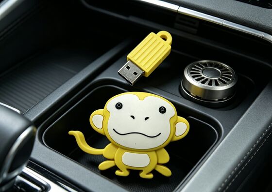 Personalizado en forma de mono molde de PVC Disco flash USB personalizado con opción de cifrado de datos para el marketing y acceso seguro a los datos