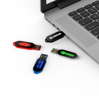 USB 2.0 y USB 3.0 LED USB Stick Full y Flash admiten carga de datos adecuada para aplicaciones comerciales