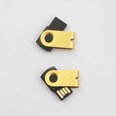 el meta caso de memoria USB del metal de 4GB 8GB 16GB 32GB 64GB puede rotación de 360 ​​grados