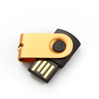 el meta caso de memoria USB del metal de 4GB 8GB 16GB 32GB 64GB puede rotación de 360 ​​grados