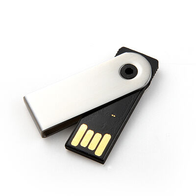 USB 2.0 y USB 3.0 Disco flash USB de metal Disco flash USB de estilo mini Batería ligera portátil duradera Disco flash USB giratorio