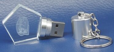 En forma de botella, unidad flash USB 3,0 de cristal, velocidad de transferencia rápida, diseño duradero, lata de cristal, logotipo grabado