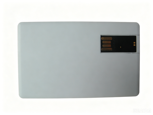Unidad Flash USB de Tarjeta de Crédito con Impresión de Arte a Todo Color en Ambos Lados con Opciones de Impresión a Todo Color y Logo con Impresión UV