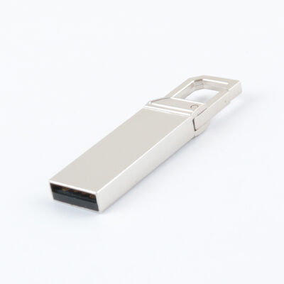 Configuración de contraseña Soporte a unidad flash USB de metal con velocidad de escritura USB 2.0 de 8 a 15MBS para almacenamiento duradero de datos