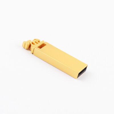 Memoria USB de aleación de zinc con tarjeta SD, ligera, 15 gramos, dispositivo de almacenamiento portátil duradero para negocios