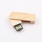 2,0 la prueba de madera de la FCC Rohs H2 del Ce de memoria USB del arce de alta velocidad pasó