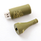 La botella o el coque abierta del molde forma memoria USB del PVC modificada para requisitos particulares hizo USB 3,0
