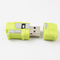 El material del PVC hecho por Customzied forma memorias USB 2,0 del USB tipo de destello de 3,0 metales
