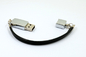 Cuerda de cuero 15MB/S de la pulsera 256GB 128GB 64GB de memoria USB de Shell Silicone del metal