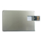 La tarjeta de crédito llena de la memoria formó la prenda impermeable 256GB 8GB ROSH de los palillos del usb