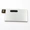 Impermeabilice memoria USB ultra fina de la tarjeta de crédito 2,0 15MB/S 128GB