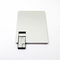 La tarjeta de crédito del metal plateado 2,0 USB pega 16GB 32GB ROSH aprobado