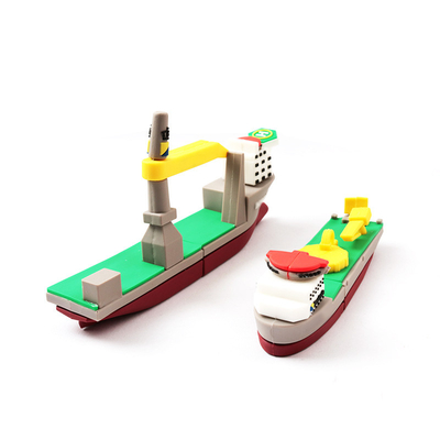 3D copian el velero real de la unidad USB del PVC modificaron formas para requisitos particulares