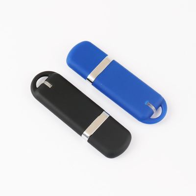 Con hecho palillo/sin de CMYK Logo Fast Speed Plastic USB el cuerpo de goma del aceite