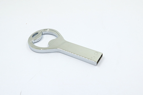 El abrebotellas forma el palillo 64GB 128GB UDP 2,0 15MB/S del metal USB