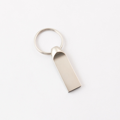 Cuerpo de metal de plata matado USB 2.0 64GB 128GB 20MB/S Logotipo láser personalizado