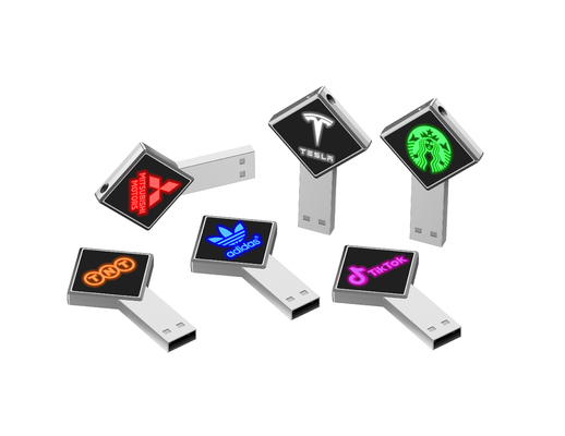 Memoria USB superior 128GB 256GB 3,0 de la luz del buen regalo LED