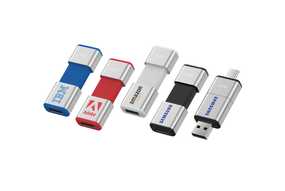 Pendrive tipo C de alta velocidad, fácil de flexible, 64 GB, 128 GB, 256 GB