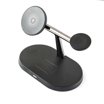 Carga inalámbrica 3 en 1 Cargador rápido para teléfono Auricular Reloj