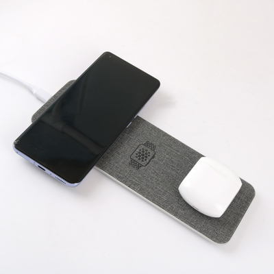 Cargador inalámbrico del teléfono móvil de la cara superficial de la armadura para el auricular 15w 20w