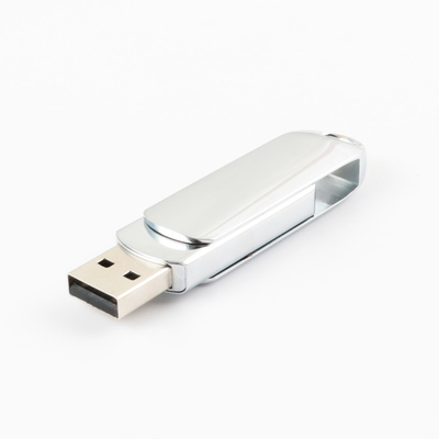La torsión brillante de memoria USB del metal formó Usb 3,0 de 16GB 32GB 64GB 128GB 100mbs
