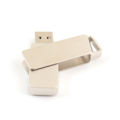 Grado completo 3,0 de la memoria 360 unidad USB de 2,0 torsiones con el logotipo 100MBS de la impresión del laser