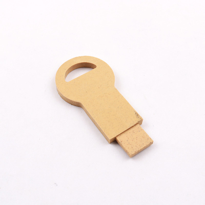 Recicle los regalos promocionales USB 2,0 20MB/S 64GB 128GB del palillo material del Usb
