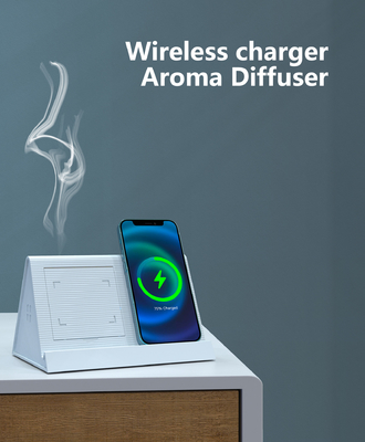 3 en 1 difusor inalámbrico multifuncional 15W 9V del aroma del humectador del cargador