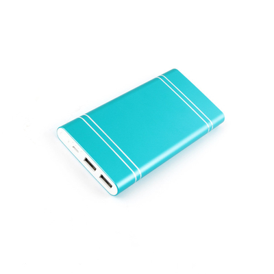 banco portátil del poder del metal del cargador de batería del ion de litio de 2400mah 3000mah 18650