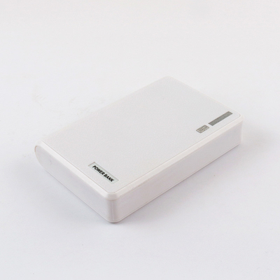 LOGOTIPO modificado para requisitos particulares banco móvil plástico del poder 5000MAH con el cable